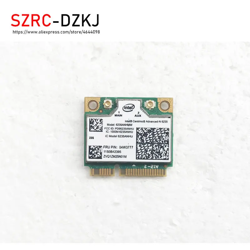 Беспроводной адаптер для intel Dual Band Lenovo M82 M72Z M62Z 04W3777 BT4.0 Half Mini PCI e Card|Компьютерные