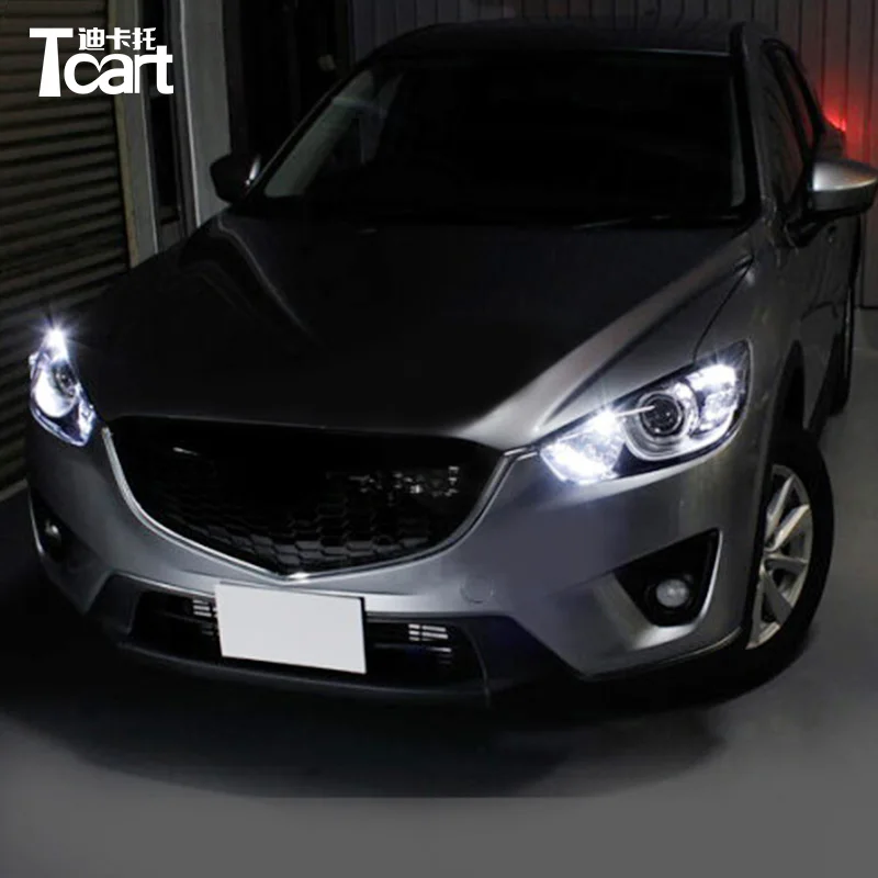 Tcart для Mazda CX 5 2013 2014 2015 2016 Canbus T10 W5W Автомобильные светодиодные лампы габаритных