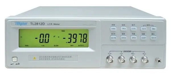 Измеритель LCR TONGHUI TL2812D базовая точность 0.25% частота тестирования сигнала 100 Гц 120 1