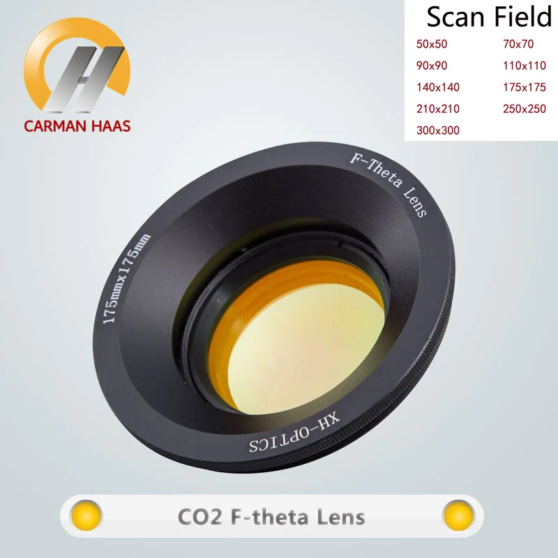

Лазерный сканер Carmanhaas Co2 F-Theta, диаметром 175*175 мм 48 мм для продажи