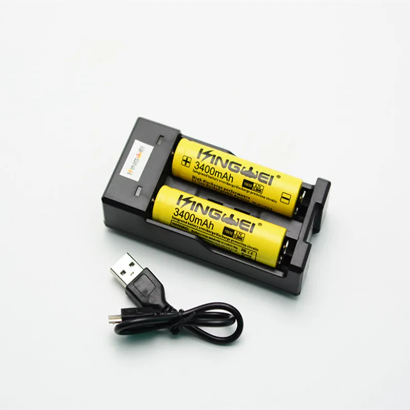 Strong light flashlight charger USB Multifunctional 14500 16340 18650 3.7V | Электроника
