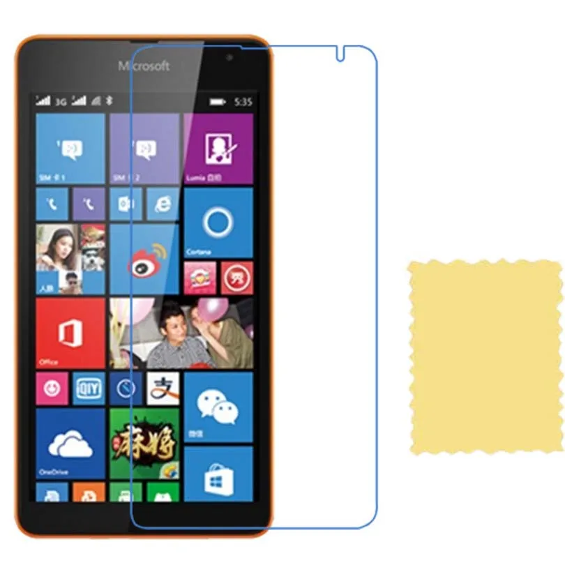 Cunzhi 5 шт высокопрозрачный ЖК ультра тонкий экран Защитная пленка для microsoft Lumia