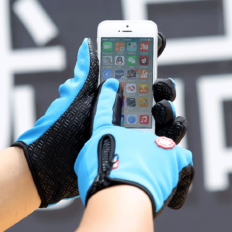 Перчатки с сенсорным экраном ветрозащитные перчатки для спорта на открытом