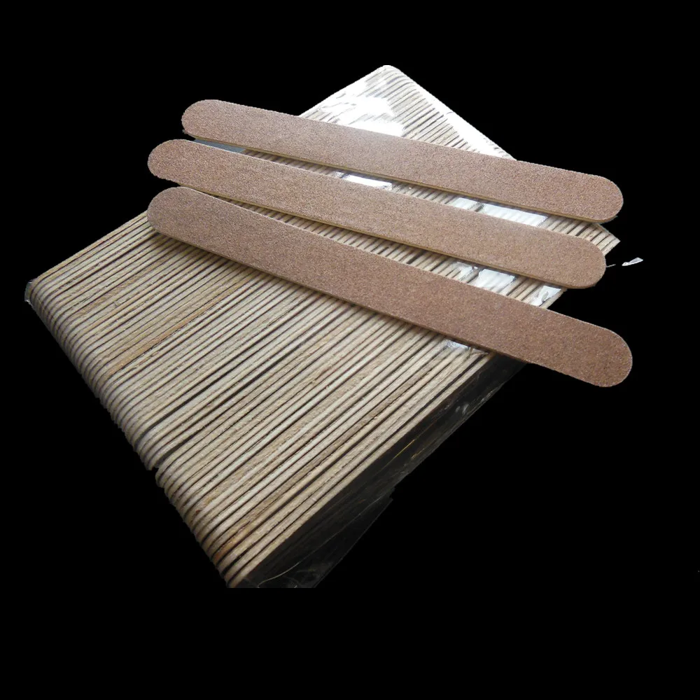 300 шт. деревянные пилки для ногтей 180/180|nail files manicure|nail fileemery board |
