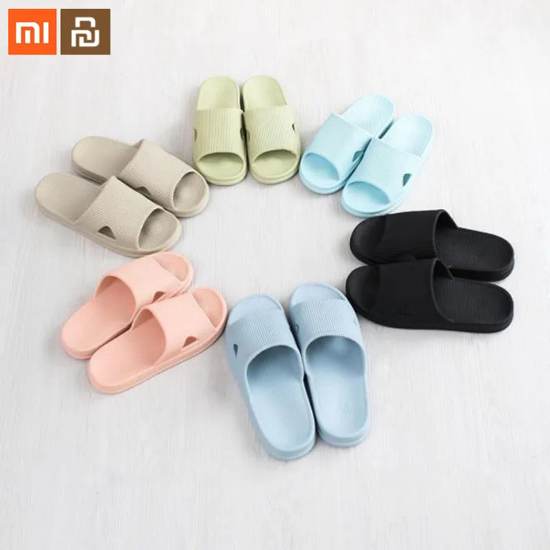Xiaomi mijia One cloud/умные тапочки; летние женские шлепанцы; Мягкие Шлепанцы; женские мужские сандалии; Повседневная элегантная обувь; слипоны; умный дом