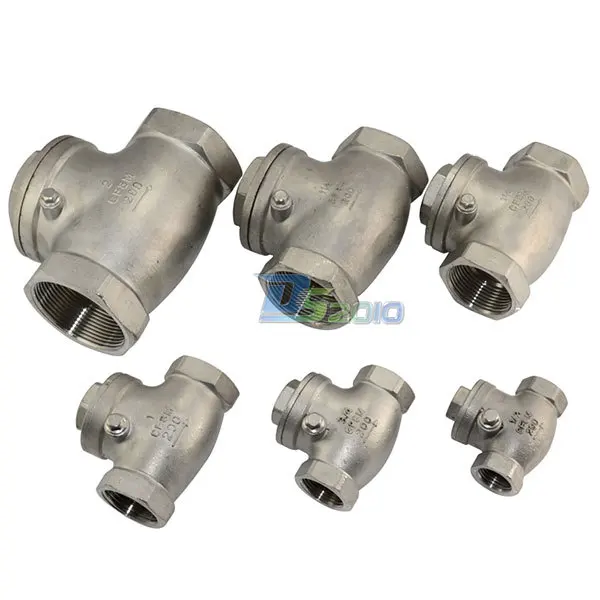 

3/4" Swing Check Valve WOG 200 PSI PN16 Stainless Steel SS316 CF8M NEWGood Quality