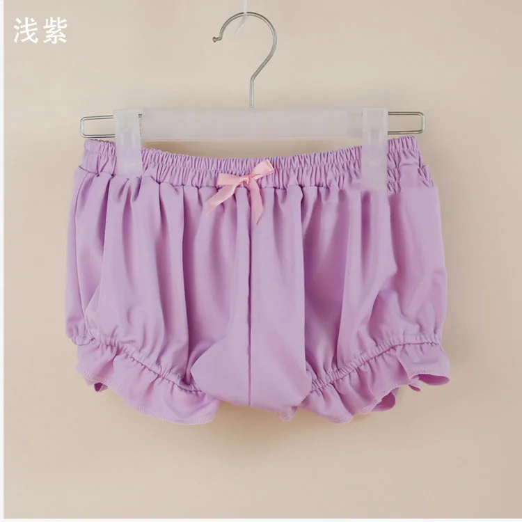PURPLE Оранжевые и розовые милые штаны с тыквой, мягкие леггинсы, 9 цветов, брюки в стиле Лолиты для девочек - Цвет: PURPLE