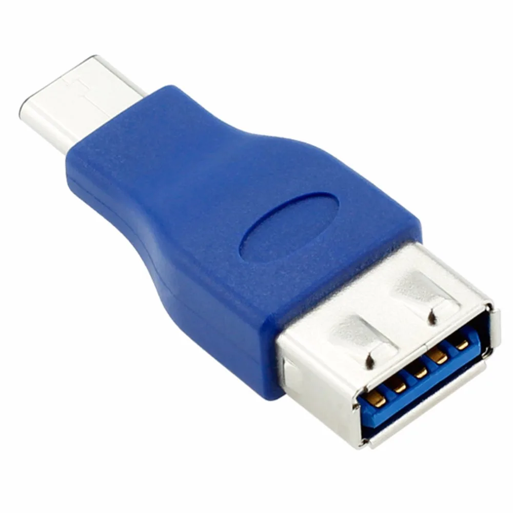 USB-C OTG адаптер USB 3 1 Type-C папа к 0 Type A Женский конвертер для MacBook Pro Google Pixel Nexus 6P и