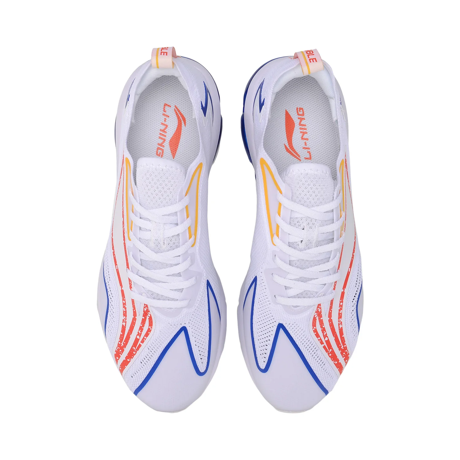 Мужские кроссовки для бега Li Ning ARHP043 XYP928 дышащие с пузырьковой дугой | Спорт и