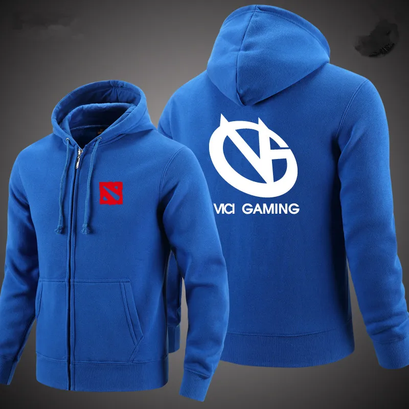 Dota 2 куртка с героями DK IG VG C9 команд Dota2 мужские толстовки на молнии и свитшоты