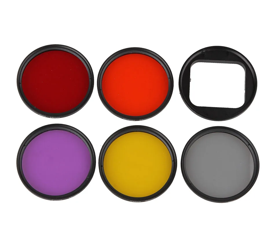 Поляризационный фильтр для камеры Адаптер 58 мм комплект подходит Gopro Hero 3 SJ4000