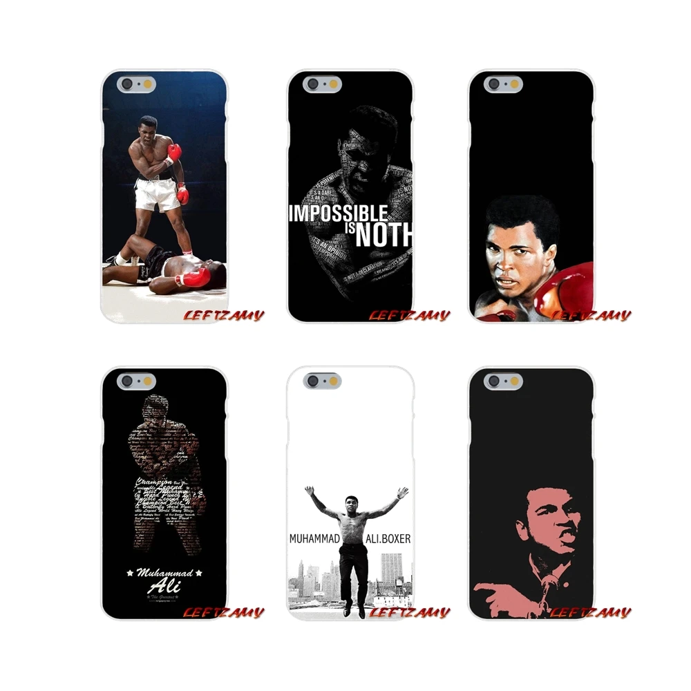 Крутой боксерский Чемпион Мохамед Али для iPhone X XR XS MAX 4 4S 5 5S 5C SE 6 6S 7 8 Plus ipod touch