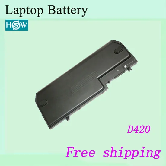 Бесплатная доставка 5200 мАч 100% Новый аккумулятор для ноутбука DELL Latitude D420 D430 |