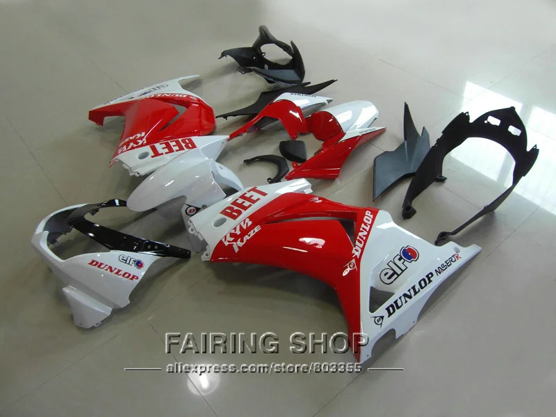 ZX250r 08 14 для Kawasaki комплект обтекателей ниндзя (Abs raw Metal) 250r 2008 2014 Обтекатели всех