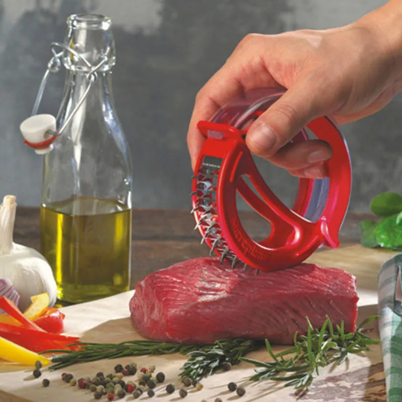 Профессиональные кухонные инструменты, размягчитель мяса для стейка, свинины, курицы/острое лезвие из нержавеющей стали и защитная крышка CJJJCFCJ00387