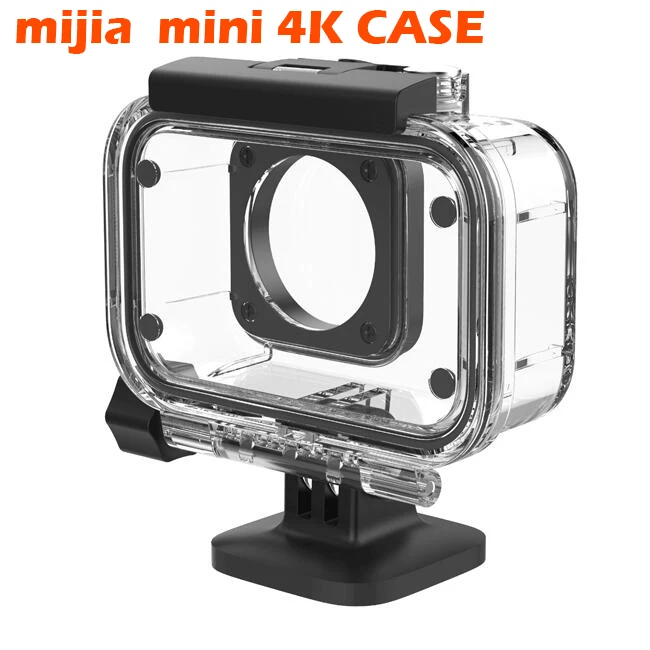 for Mijia mini 4K Xiaomi Mijia IP68 чехол для дайвинга глубина 40 м водонепроницаемый защитный чехол спортивный мини для цифровой камеры Xiaomi 4k - Цвет: for Mijia mini 4K