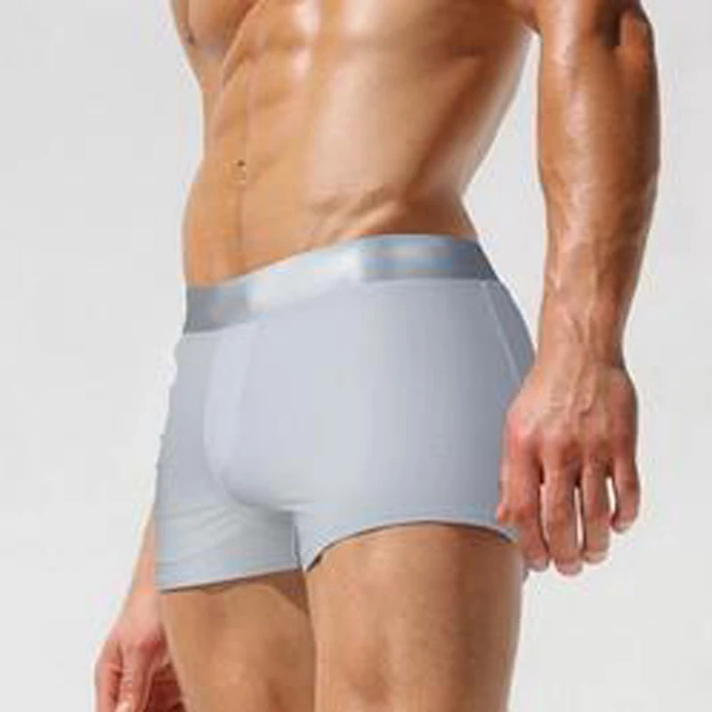 Трусы-брифы мужские нейлоновые пикантная быстросохнущая одежда для плавания