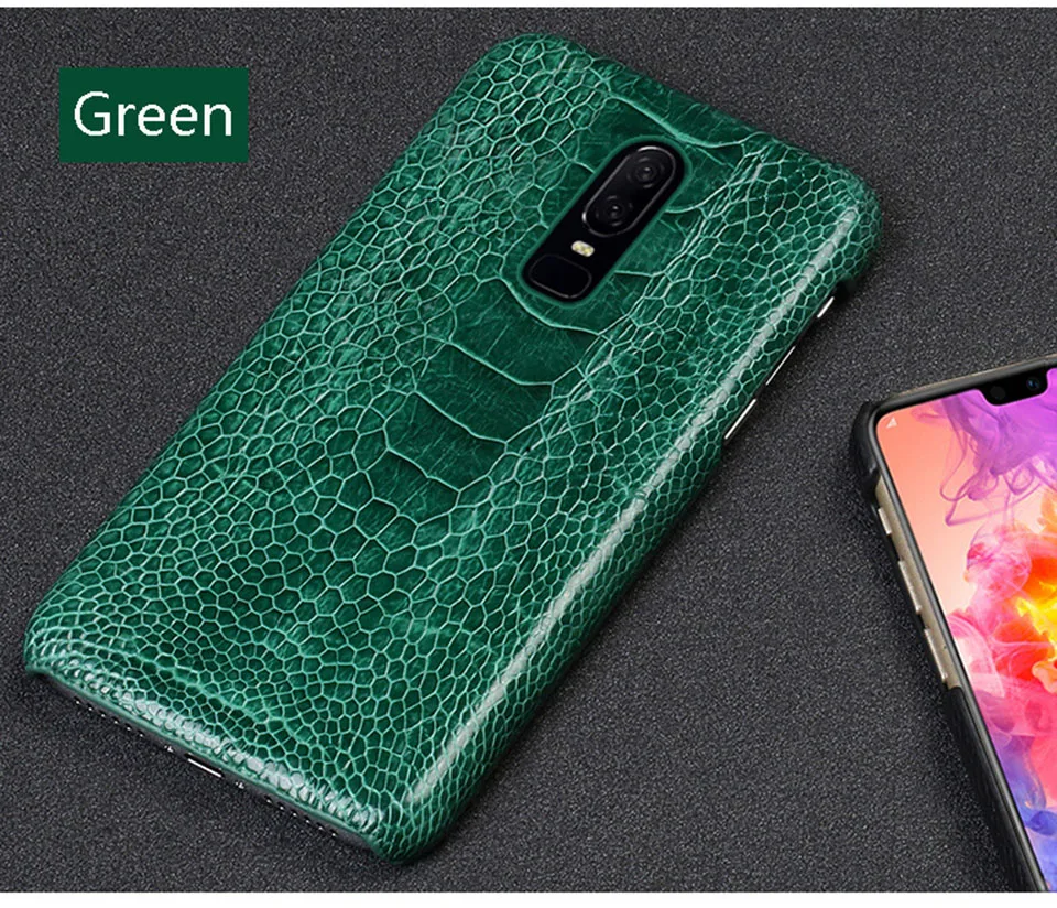 Страусиная ножная кожа чехол для телефона для xiaomi 8 подлинный кожаный чехол для мобильного телефона половина пакета защитный чехол задний отпечаток пальца стиль