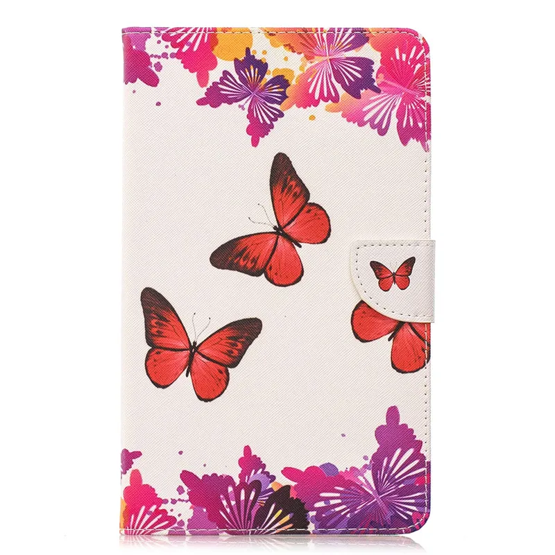 Pink Butterfly Чехол для планшета с милым котом, единорогом, щенком, бабочкой для huawei MediaPad T3 8, KOB-L09, KOB-W09, 8,0 дюймов, чехол для huawei MediaPad T3 8 - Цвет: Pink Butterfly