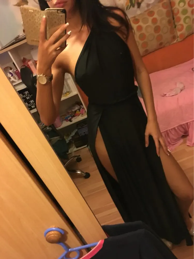 Женское вечернее платье на одно плечо Вечернее Платье макси с открытой спиной и