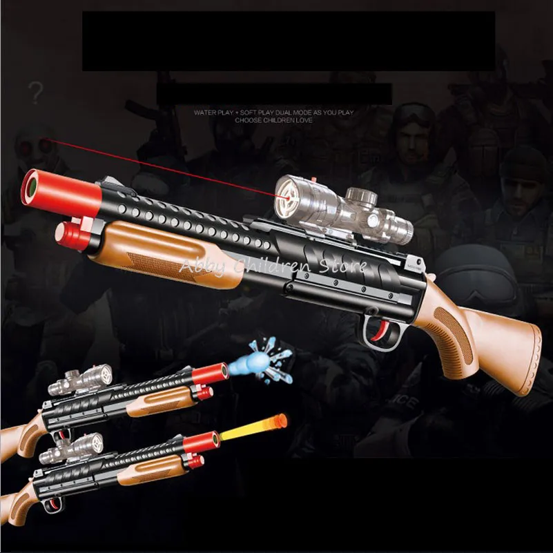 Аббифранк Той Ган Инфракрасная Снайперская Винтовка Пластиковые Краска Бластер Водные Шарики Орби Дартс Цель Пистолет Эйрсофт Арма он.