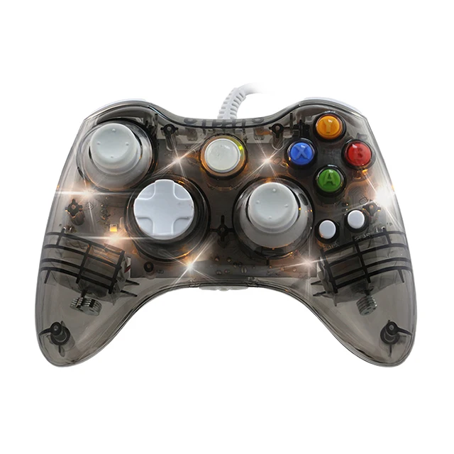 Светодиодный проводной геймпад игровой контроллер для XBOX 360 USB Xbox игровые