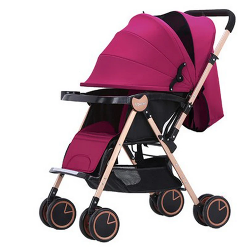 Роскошные детские складные коляски Коляска сложенная новорожденная коляска