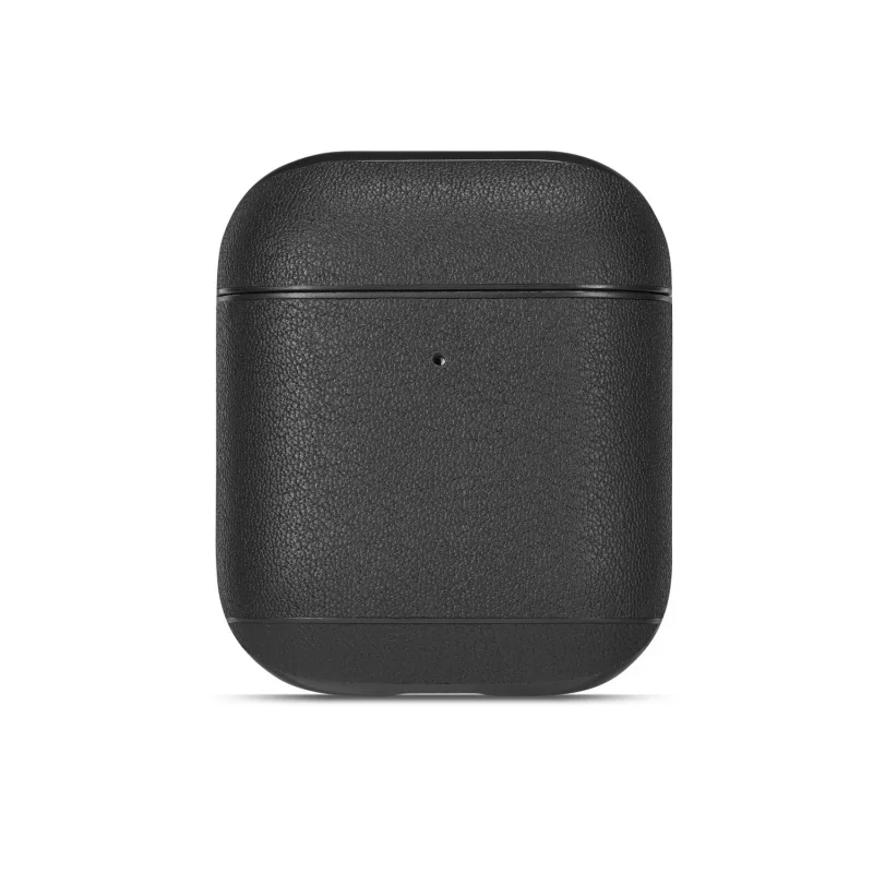 Роскошный бизнес чехол для наушников для Apple Airpods 2 ремешок из искусственной кожи Bluetooth наушники Air Pods чехол AirPod аксессуары