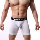 Мужские трусы-боксеры, хлопковые трусы-боксеры, трусы до середины талии