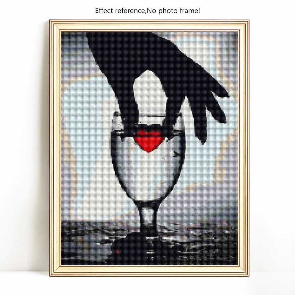 Evershine Diamond Embroidery Scenery Picture Of Rhinestones Diamond Painting Full Square Cross Stitch Mosaic Red Rose Home Decor