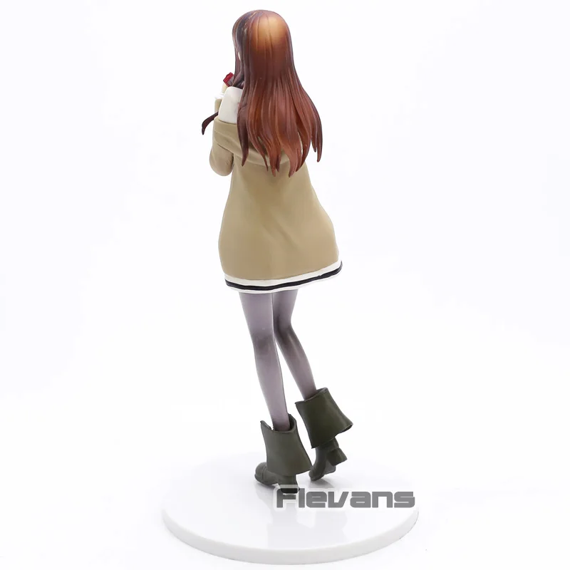 Аниме Steins Gate Makise Kurisu 1/7 Масштаб ПВХ фигурка Коллекционная модель игрушки