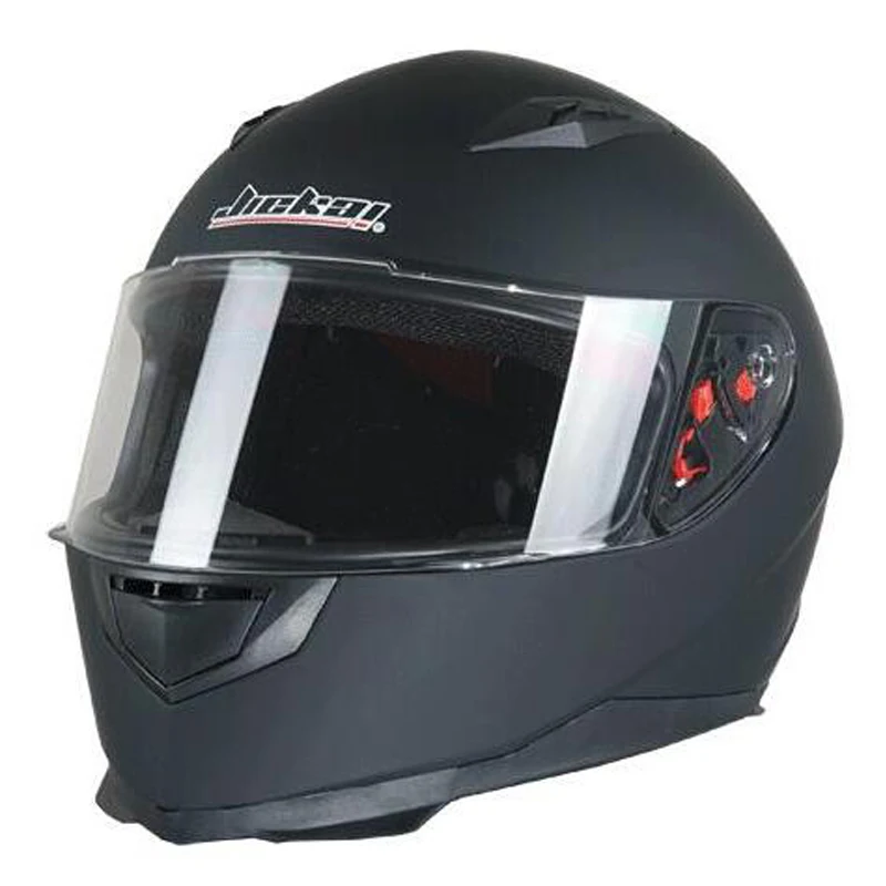 Анфас Мотоциклетный шлем со съемными зима шеи шарф Quick Release матовый черный 4 colores M