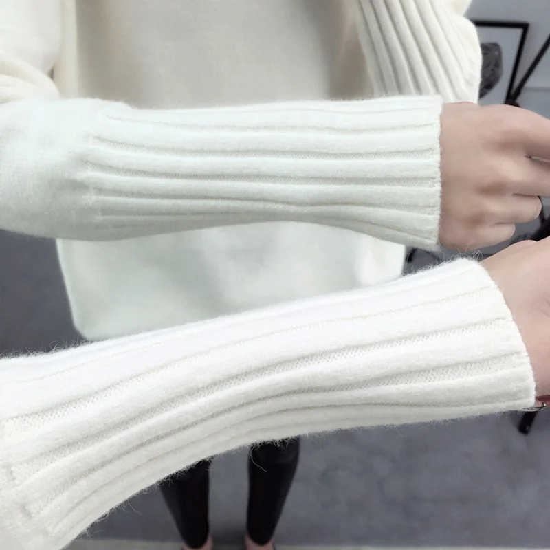 

11 colors Sweater Women Turtleneck Long Sleeve Tricot Women Sweaters And Pullovers Female Knitted Jumper Jersey Tops