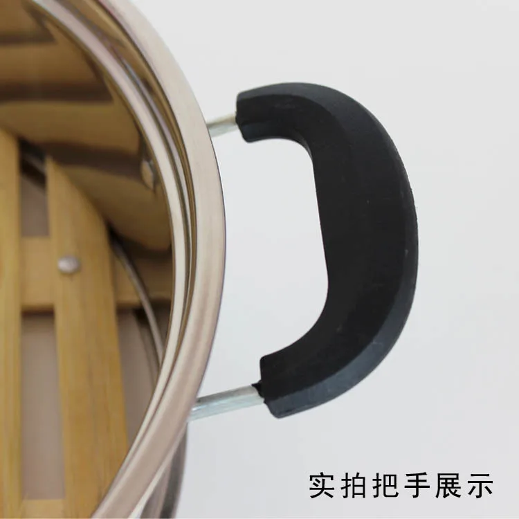 24cm 26cm 30cm 32cm 34cm 36cm Chinese food steamer basket stainless steel bamboo dumplings buns mushiki 24CM to 36CM | Дом и сад