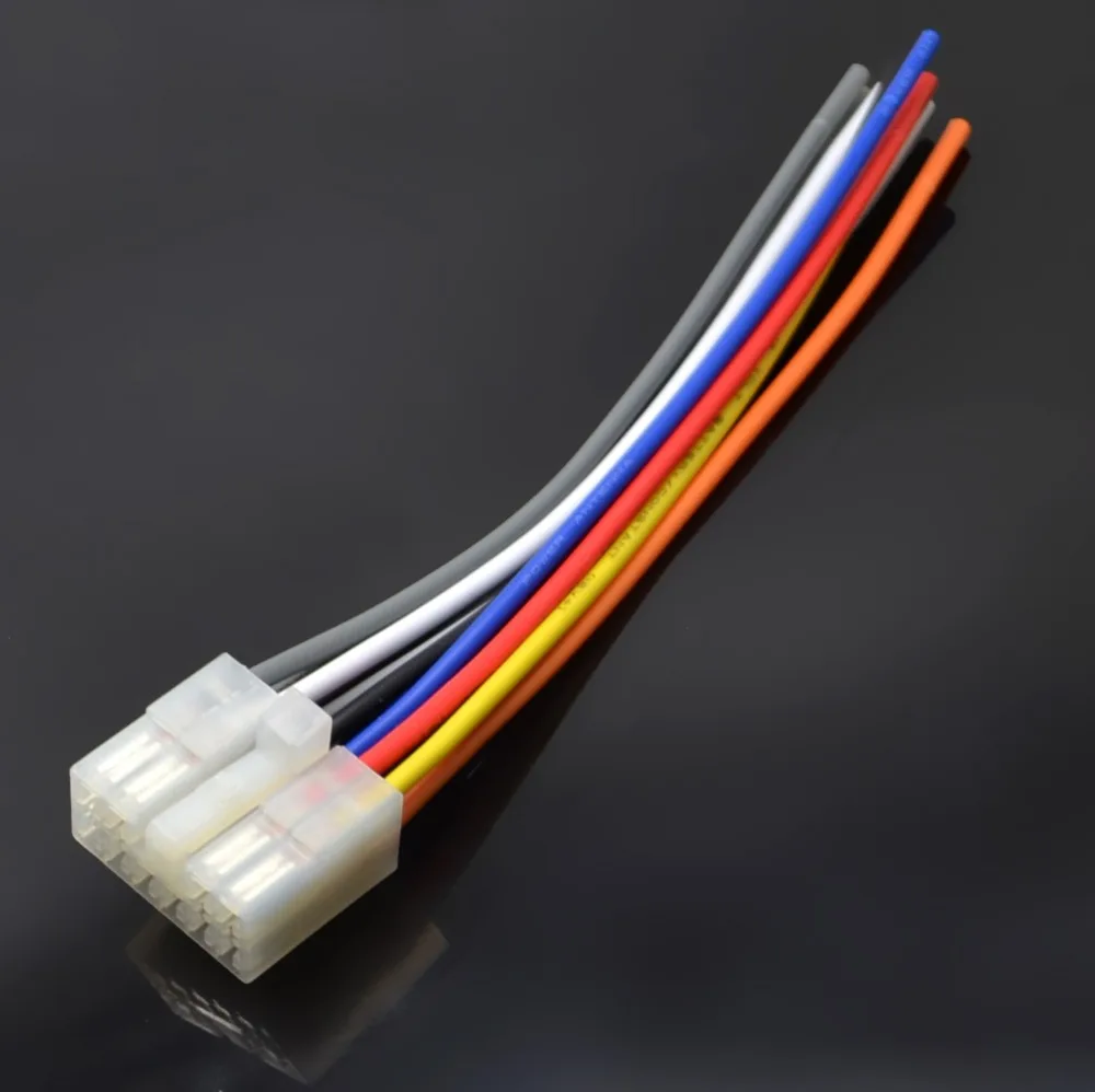 1 пара автомобильный аудио стерео адаптер электропроводки для Toyota/Scion радио CD/DVD