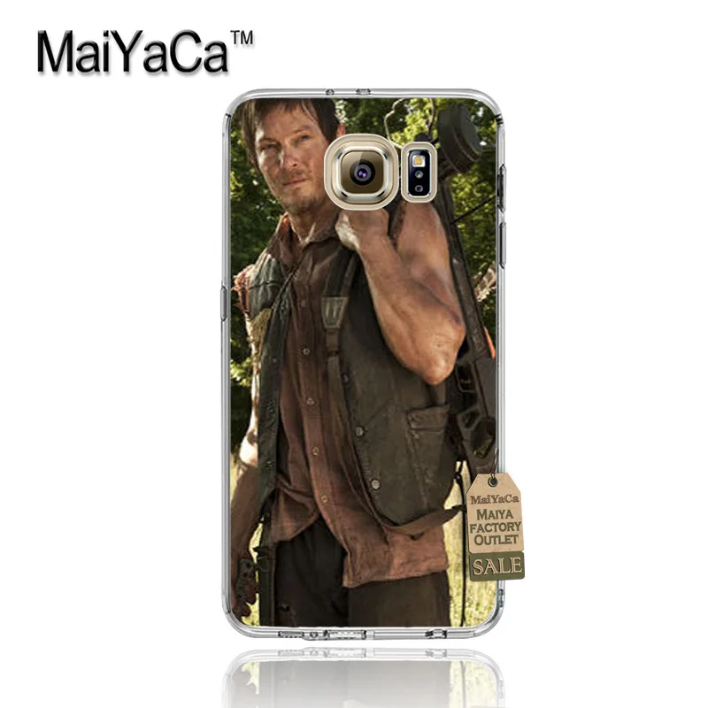 MaiYaCa Ходячие мертвецы оболочка чехол для телефона Samsung S5 S6 S7 Edge S8 Plus S3 S4|case for