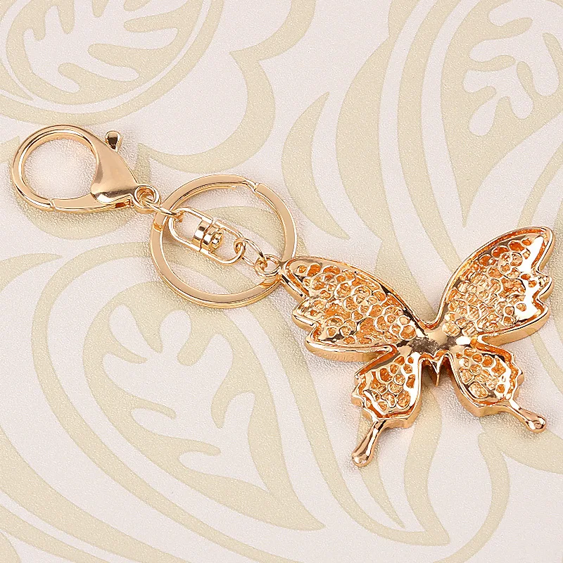 Высокое качество Шарм милый брелок в виде бабочки креативный Кристальный Брелок