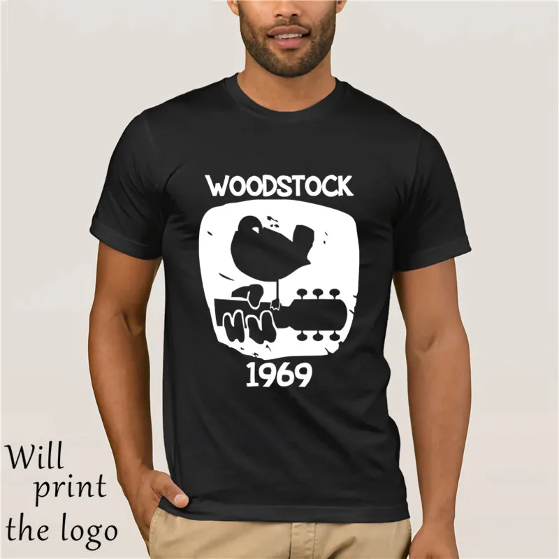 WOODSTOCK винтажные мужские классические футболки с принтом новые Забавные и блузки