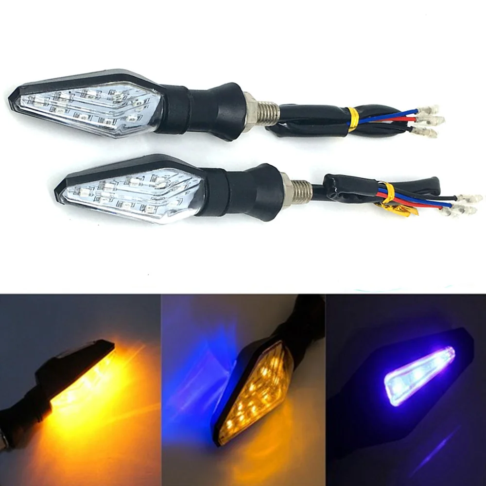 Universal 12V LED Motorcycle Turn Signal Indicators Lights Lamp Flashers Easy to install High quality | Автомобили и мотоциклы