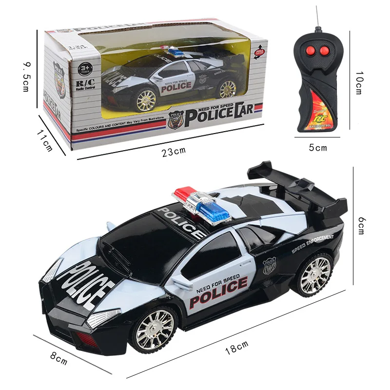 1:24 Электрический 5 Стиль rc автомобиль игрушка для мальчика полицейский