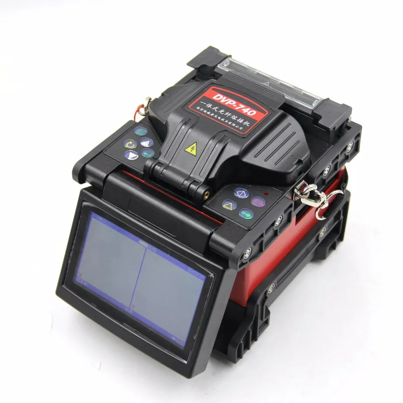 FEDEX DVP-740 Fusion Splicer Машина для сращивания оптического волокна Многоязычная Fusionadora