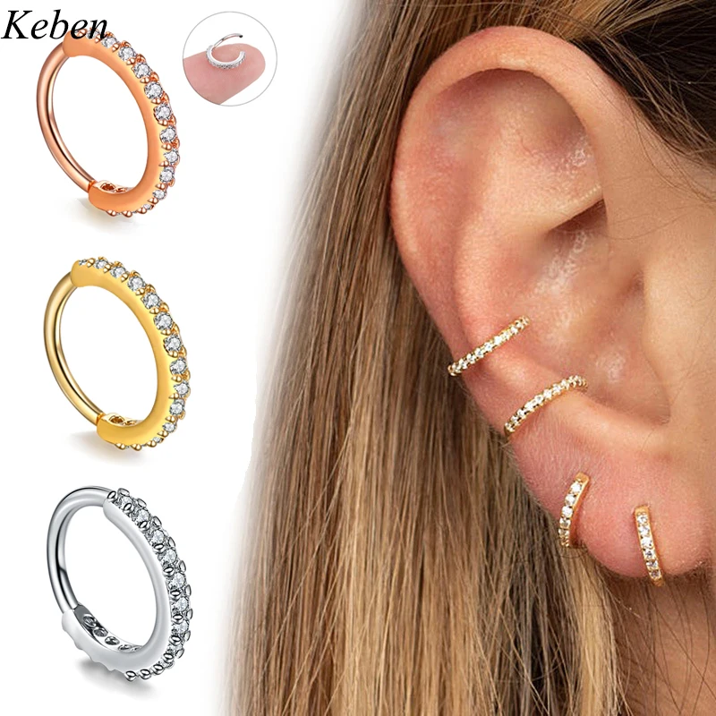 1 шт. кольцо для носа настоящая перегородка пирсинг поддельные нос уши хрящ