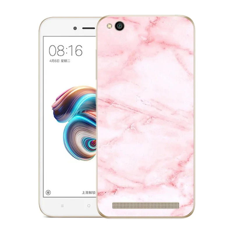 Мягкий чехол для Xiaomi Redmi 5A модный силиконовый с принтом прозрачный телефона 5 A 0