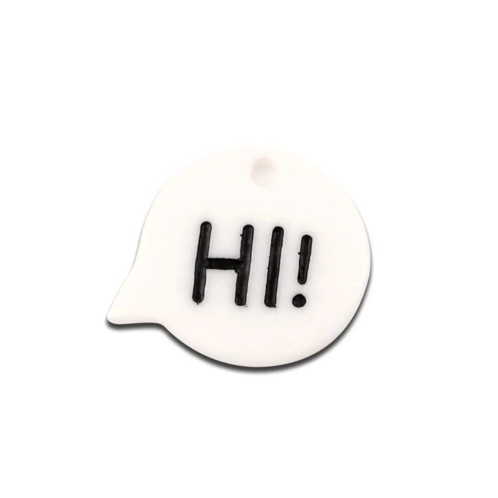 20 шт. разнообразные Кабошоны с буквами из смолы украшения поделок для