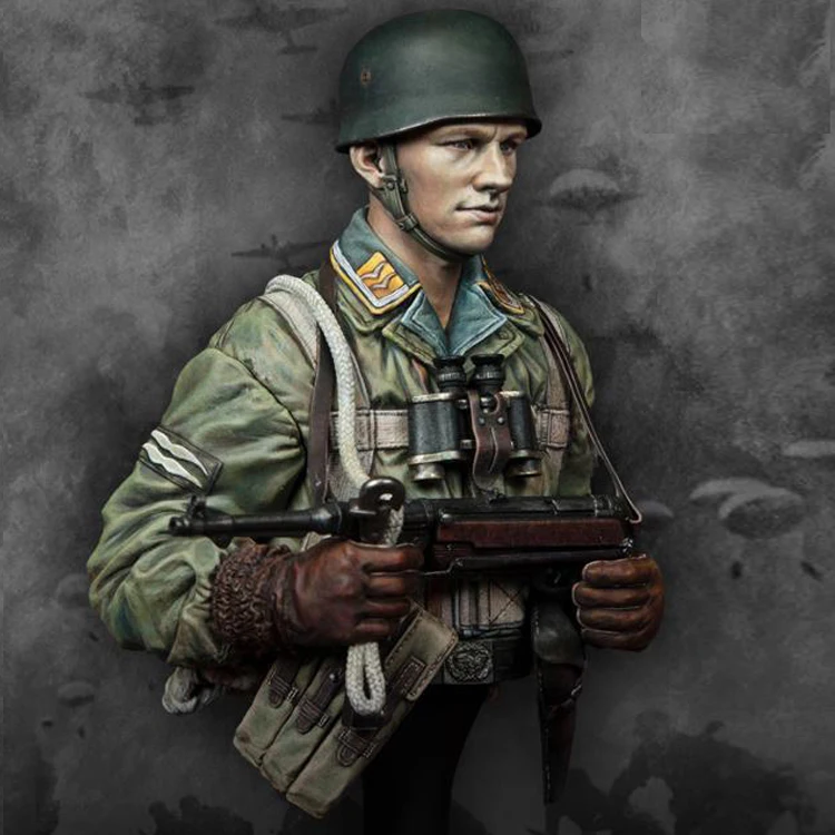 Коллекция 1/10 года осенне зимний фигура Fallschirmjager военная тема времен Второй
