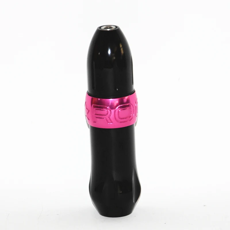 Rose red Tattoo pen Новое поступление, Ротационная Машина для тату с ракетами, японский мотор, Мощный Тихий, с бронком, комплекты для тату, поставка - Цвет: Rose red Tattoo pen