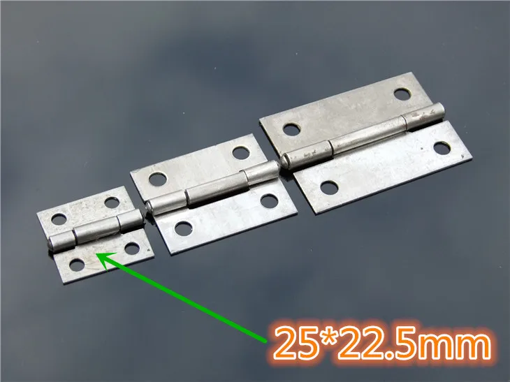 

10pcs K905 Iron Material Primary Color Hinge Model Wooden Box House Door Making Free DIY Parts Shipping Russia