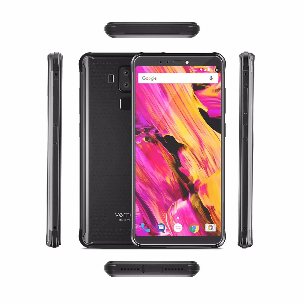 Глобальная версия Vernee V2 Pro IP68 Водонепроницаемый прочный смартфон 5 99 &quotFHD Full Экран