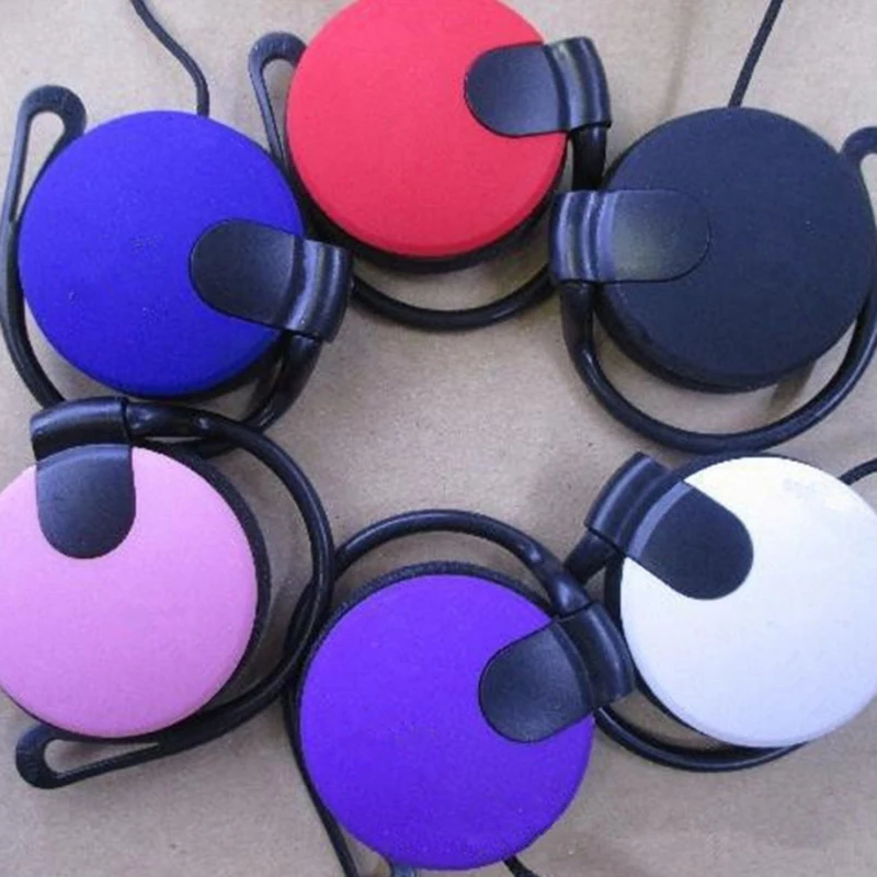 Спортивные наушники 3 5 мм гарнитура с ушным крючком бас вкладыши микрофоном для