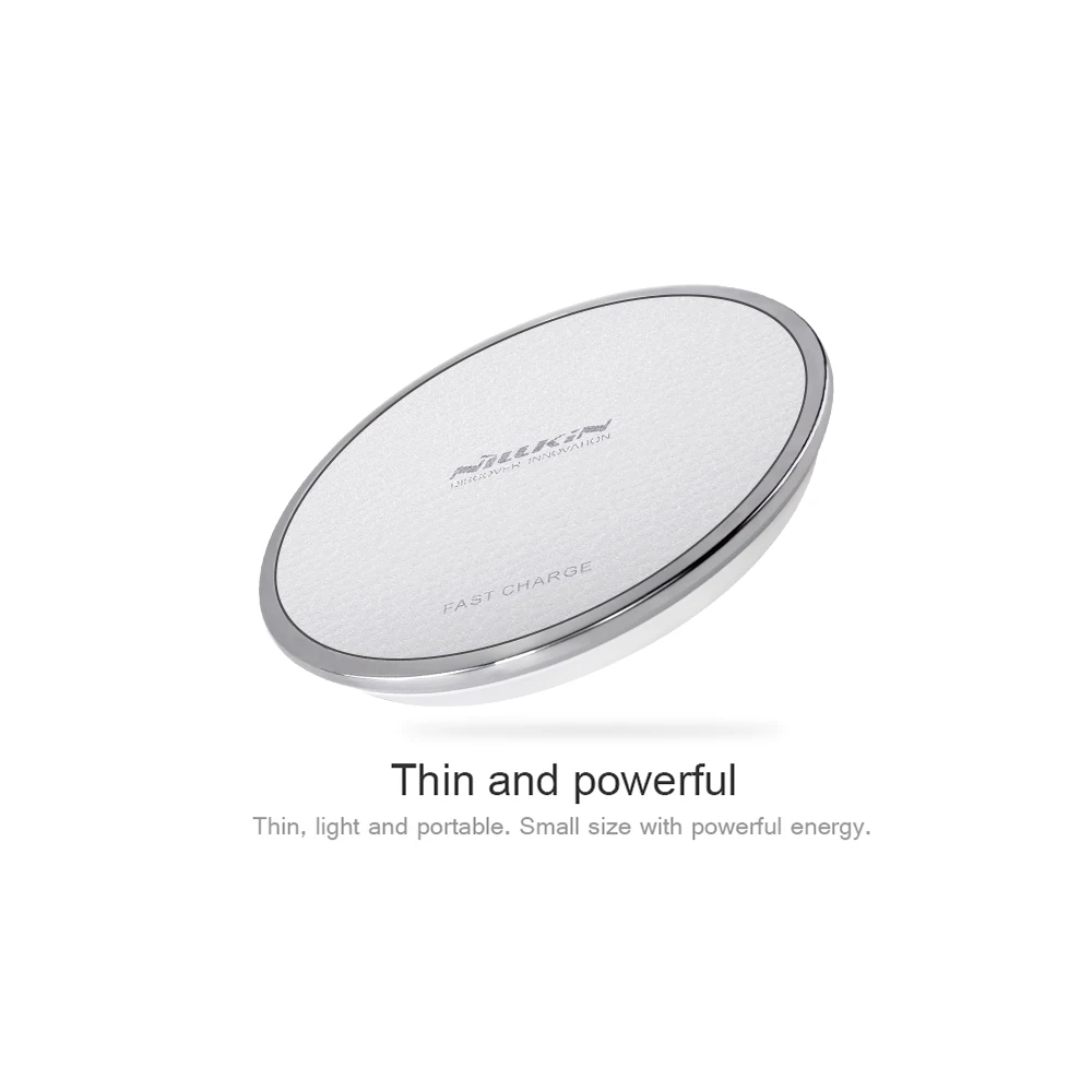 Nillkin 10W PU кожа Qi Быстрое беспроводное зарядное устройство для Samsung Galaxy Note 10 + S10 S9